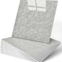 WADILE 20pcs Peel and Stick Tile Shower Waterproof Marble Tiles Wall Panels, 11.8"x11.8" Self-Adhesive Backsplash Tile, PVC Wall Panels Shower Tiles for Home Bathroom, Kitchen, Living Room Light Grey