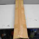 44 Pcs 4 ft Half Christmas Tree for Wall Corner Christmas Tree with Xmas Ball Light String Icicle Flowers Snowflake Ribbon Top Star for Holiday Indoor Party Decoration(Black)