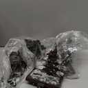 Cast Iron Christmas Stocking Holders for Mantel,Set of 4 Stocking Holder Set for Fireplace-Double Snowflake Snowman Reindeer Christmas Tree Stocking Hangers-Metal Fireplace Hooks (Set of 4 Black)