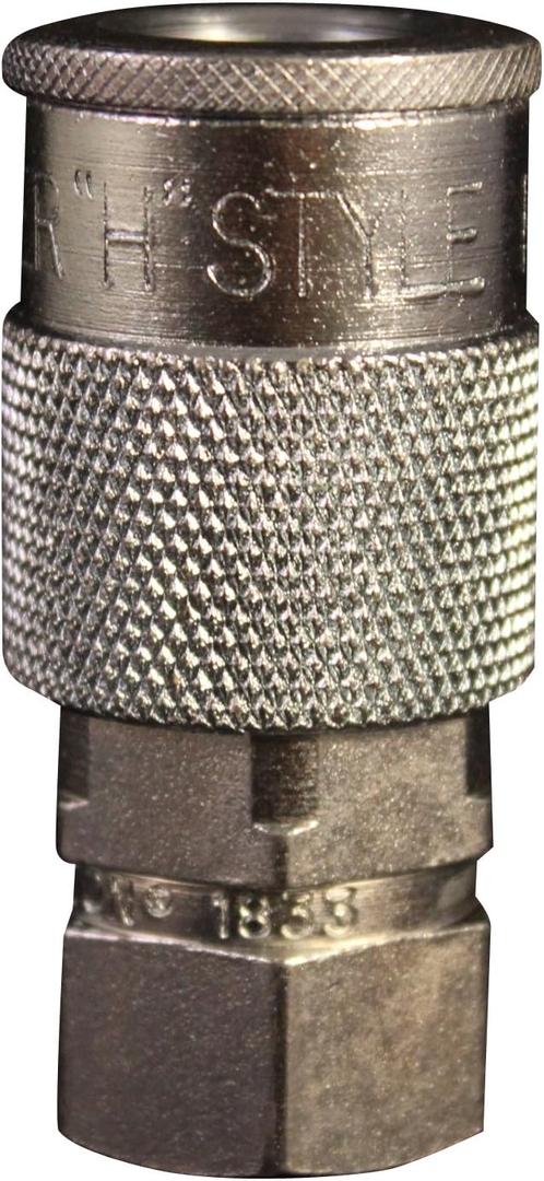 Milton S-1833 1/4" FNPT H Style Coupler