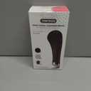 PRITECH Facial Cleansing Brush, Rechargeable Silicone Face Scrubber with Heat Massage End, Vibrating Exfoliator Scrubber for Deep Cleaning, Waterproof Face Brush for Women and Men (Pink)