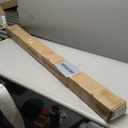 2 Pack Heavy Duty 1 Inch Diameter Single Curtain Rods 72-144 Adjustable Window Curtain Rod with Cylindrical Cap Finials, Wall Mount and Ceiling Mount, Matte White