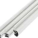 M-D Building Products 47006 White Vinyl with Magnetic Strip Top and Sides Door Seal Kit for Steel Doors