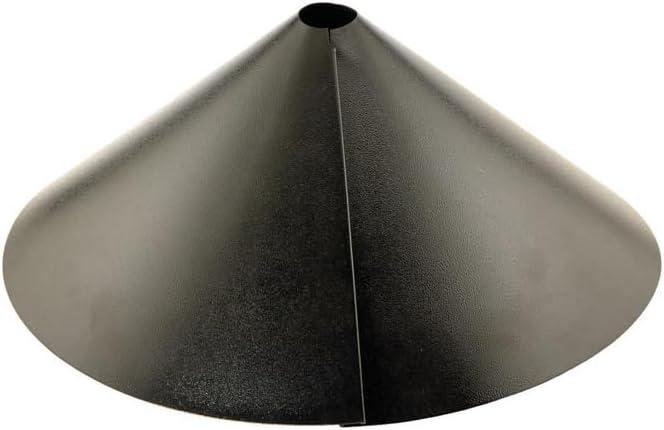 Woodlink NABAF18 Audubon Wrap Around Squirrel Baffle, 18-Inch - Black