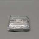 ID Badge Holder 25 Pack Horizontal ID Card Holder 4"x3" Clear Name Badge Holder Waterproof Zip Plastic Business Card Holder Name Tags Protector by ZHEGUI