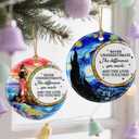 Christmas Ornaments, Going Away, Goodbye, Farewell Gifts for Coworkers - Retirement, Coworker Leaving Gifts for Women, Men - Leaving Job, Moving Away Presents for Friends, Boss, Work Bestie - Design C