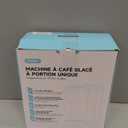 Single Serve Coffee Maker, Iced and Hot Coffee Machine for K Cup & Grounds, Compact Design, 40oz Removable Water Reservoir, 6 to 24 Oz Brew Sizes, Fits 7.3" Travel Mug, Beige