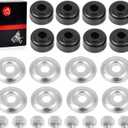Shock Bushing Kit Front Rear Compatible with EZGO Golf Cart TXT Marathon DS Precedent 1982-Up