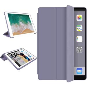 Smart Folio Case for iPad Pro 11 Inch 4th/3rd/2nd Generation (2022/2021/2020), Shockproof Soft Anti-Slip Rubber, Auto Sleep/Wake, Slim Trifold Stand Case for Kids Women Cute Cover for Girls (Purple)