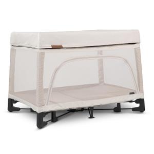 UPPAbaby Remi Playard | Deluxe 3-in-1 Portable Playard, Bedside Bassinet + Travel Crib| Mesh Bassinet, Mattress, Organic Cotton Mattress Cover + Storage Bag Included | Charlie (Sand Mlange)