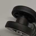 1 Pair Luggage Suitcase Wheels, Trunk Wheels, Luggage Wheel Spare Part Universal Wheel Replacement Luggage Suitcase Wheels for Luggage Suitcase Trolley, Mute Double Row Wheels (defult)