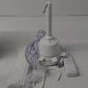 Outdoor Ceiling Fan with Light and Remote, 28" LED Fan Light, Gazebo Fan with Hanging Hook, 3000K-6500K, Ceiling Fans with Lights Suitable for Terraces, Porches, Pergolas, and Garages (White)