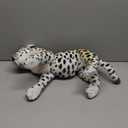 RoundFunny Stuffed Animal Tiger Leopard Lion Cheetah Realistic Wild Jungle Animals Toys Valentines Plush Toys for Girls Boys Birthday Valentine's Day Gifts (Leopard) (23 Inch)