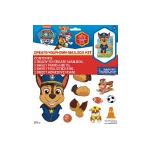 Nickelodeon Paw Patrol Create Your Own Mailbox Kit 2pcs