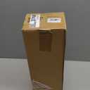 WOPITUES Wood Floating Shelves Set of 6, Shelves for Wall Decor, Farmhouse Shelf for Bedroom, Bathroom Storage Shelves, Book Shelves for Living Room - Rustic Brown (16.5 Inch)