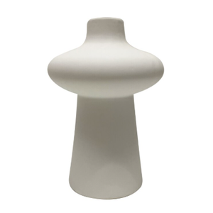 HD 7,8 in Ceramic Vase White