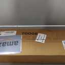 TOOGE Pooper Scooper, Dog Pooper Scooper Long Handle Stainless Metal Tray and Rake for Medium Small Dogs Heavy Duty Pet Supplies to Use for Grass, Dirt or Gravel