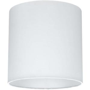 Aspen Creative 58302A, Drum Uno Lamp Shade, Off White, 8" Top x 8" Bottom x 8" Height, Slip UNO 36mm