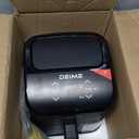 DEIME Air Fryer, Small Digital 2.8 Qt Airfryer Space Saving Compact, Bake, Reheat, Roasts for Quick Easy Meals, Mini Compact & Quiet, Nonstick & Dishwasher Safe Basket (Black+TR)