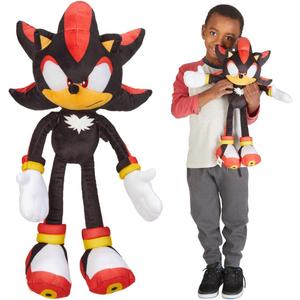 Sonic Shadow The Hedgehog Anime Kids Bedding Super Soft Plush Cuddle Pillow Buddy, One Size, (Officially Licensed Product)