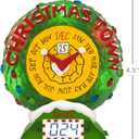 Hallmark Keepsake Disney Christmas Ornament, Tim Burton's The Nightmare Before Christmas Christmas Town Countdown Musical with Light and Motion, Gifts for Disney Fans