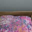 Lahome Modern Abstract Area Rugs 9x12 Living Room Rug Non Slip, Washable Colorful 9x12 Area Rug for Bedroom Girls Nursery, Soft Large Accent Carpet for Dining Room Table Office Home Decor (Galaxy)