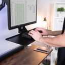 VIVO Computer Keyboard and Mouse Platform Tray VESA Mount Attachment 25.5 x 8 inch Surface (MOUNT-KB03)