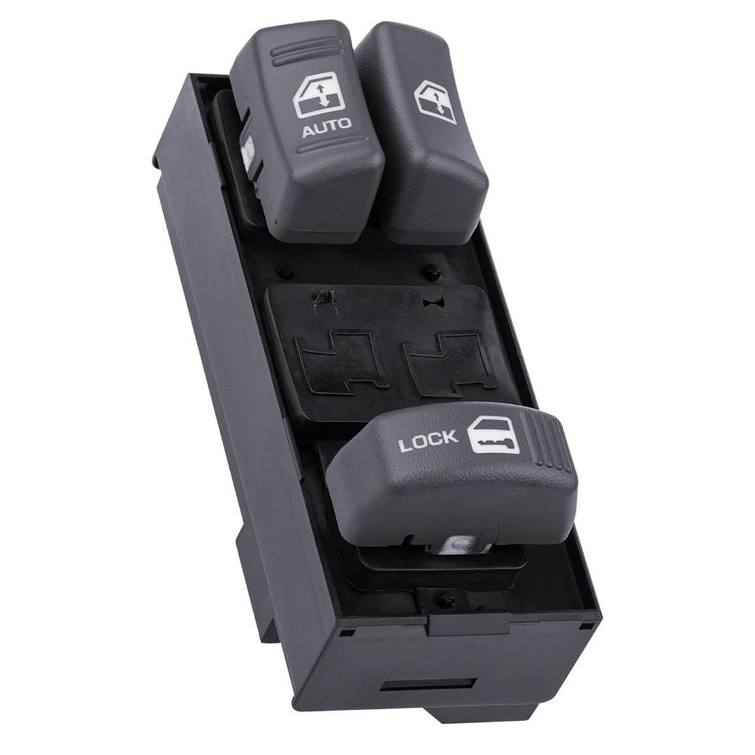 AiYiGu Power Door Lock Window Switch Control Driver Side Compatible with 19952000 Chevrolet Chevy Tahoe S10 Blazer C/K 1500 2500 3500 GMC Yukon Sonoma Isuzu Hombre i370 Replace OE 15151356 19244656