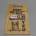 Qeheb Corgi Dog Cutting Boards for Kitchen, Corgi Gifts, Corgi Gifts for Corgi Lovers Bamboo Cutting Board, Every Meal You Make Every Bite You Take Corgi Mom Decorative Cutting Boards for Kitchen