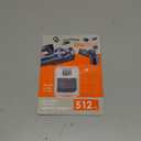 Vantrue 512GB microSDXC UHS-I U3 4K UHD Video High Speed Transfer Monitoring SD Card with Adapter for Dash Cams, Body Cams, Action Camera, Surveillance & Security Cams