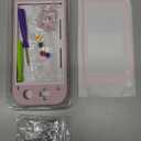 eXtremeRate Cherry Blossoms Pink DIY Replacement Shell for Nintendo Switch Lite, NSL Handheld Controller Housing with Screen Protector, Custom Cover for Nintendo Switch Lite [Console NOT Included]