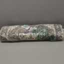 Washable Kitchen Runner Rug - 2x10 Hallway Rug Distressed Mats Non-Slip Soft Room Floor Carpet for Dining Room (Beige/Blue/Grey, 2 x 10)