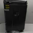 Amazon Basics 24-Sheet Cross Cut High Security Paper Shredder for Home Use, P-4 Security, CD and Credit Card Document Shredder with Pullout Basket, Black