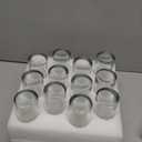 Hewory Cylinder Glass Bud Vases: Set of 12 Small Clear Skinny Single Flower Vase for Centerpieces - Minimalist Bulk Vases for Wedding Birthday Bridal Shower Party Events Table Decor, 5.91"(H)1.8"(D)