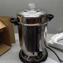 Hamilton Beach Commercial Coffee Urn & Hot Beverage Dispenser, 60 Cup Capacity, Polished Stainless Steel (D50065)