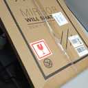 HOMECOOKIN Wood Bathroom Mirrors for Wall Mounted, 20" x 30" Rustic Wood Frame Wall Mirrors Decorative for Living Room or Bedroom Vanity Mirror (Natural) HH