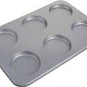 Cuisinart Chef's Classic Nonstick 6-Cup Muffin-Top Pan, Silver