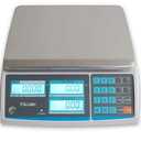 Aquos ZTP Price Computing Scale Class III NTEP Legal for Trade, Commercial Digital Scale with LCD Backlit Display & Stainless Steel Platter, Retail Grocery Scale (30lbs Base)