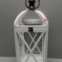 HD 16 IN METAL/WOOD LANTERN
