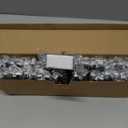 CML Single Pole Decorator Light Switch, 20 Pack Rocker Paddle Wall Switch, 15A 120/277V, On/Off Interrupter, UL Listed, White