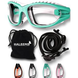 Onion Goggles - Kitchen Grilling Glasses for Chopping, Cutting & Cooking, Anti Fog Anti Scratch (Green)