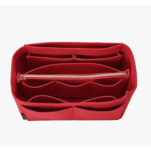 OMYSTYLE Purse Organizer Insert, Felt Tote Bag Organizer Insert with 5 Sizes, Handbag Dividers for Inside Purse, Compatible with Longchamp, Neverful, Speedy and More, Large