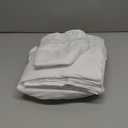 Full Size 4 Piece Sheet Set - Comfy Breathable & Cooling Bed Sheets Set - Hotel Luxury Bedding for Women, Men, Kids, Teens, Boys & Girls - Deep Pockets, Ultra-Soft and Wrinkle Free - Oeko-Tex - White