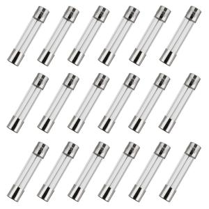 BOJACK 6x30mm 2 A 2 amp 250 V 0.24x1.18 Inch Volt F2AL250V Fast-Blow Glass Fuses(Pack of 18)