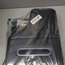 KZBHHP Car Tissue Holder, Back Seat Organizer with Cup Holder, Multifunctional Car Headrest Seat Back Storage, Snack Organizers for Kids, Large Tissue Box Cover Fit for 100-130 Regular Size Tissues