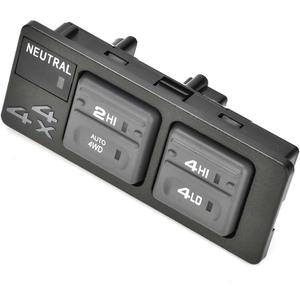 4WD Switch Four Wheel Drive Selector Switch 4x4 Compatible with Chevy GMC 1500 2500 Suburban Tahoe Yukon Cadillac Escalade 1998-2000 Transfer Case Replaces# 901-130 15027104 8 PINS + 3 PINS