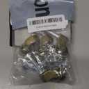 1" Swivel Stem Ball Caster Wheel, Zinc Alloy Castor for Furniture Socket Type Mounting Stem, Antique Brass, 353lbs, Pack of 4 (Bronze)