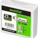 meite 23 Gauge Pin Nails, 1-Inch Micro Headless Piner Nails - Galvanized 23GA Pins Nails for Nail Gun, Ideal for Fine Woodworking and Trim Work (10,000 Counts)