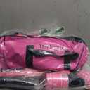 ThinkLearn Car Cleaning Kit, Car Vacuum Detailing Kit Interior with High Power Handheld Vacuum, Including 7Pcs Detailing Brush Set, Windshield Cleaner, Pink Car Accessories for Women