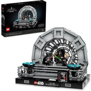 LEGO Star Wars Emperors Throne Room Diorama 75352 Building Set for Adults, Classic Star Wars Collectible for Display with Darth Vader Minifigure, Fun Birthday Gift for Men and Women